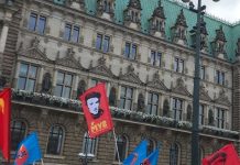 Hamburg’da Mülteciler İçin Dayanışma Mitingi Yapıldı