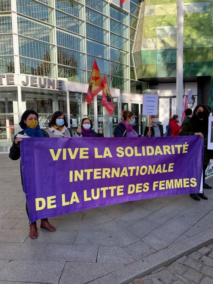 Fransa’nın Mulhouse kentinde; “25 Kasım Kadına Yönelik Şiddetle Mücadele Günü”