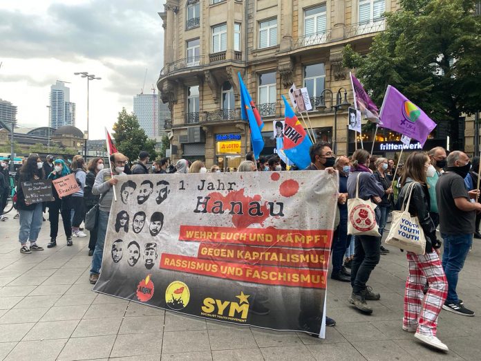 Frankfurt’ta Hanau Katliamı Protesto Edildi