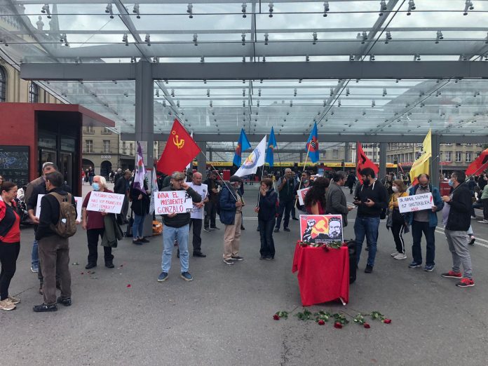 Başkan Gonzalo için Avrupa’da anma ve protesto eylemleri (Yenilendi)