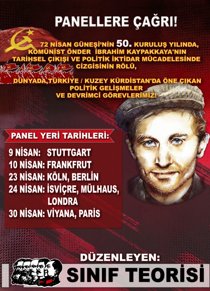 Sınıf Teorisi’nden Avrupa’da 50. yıl panelleri