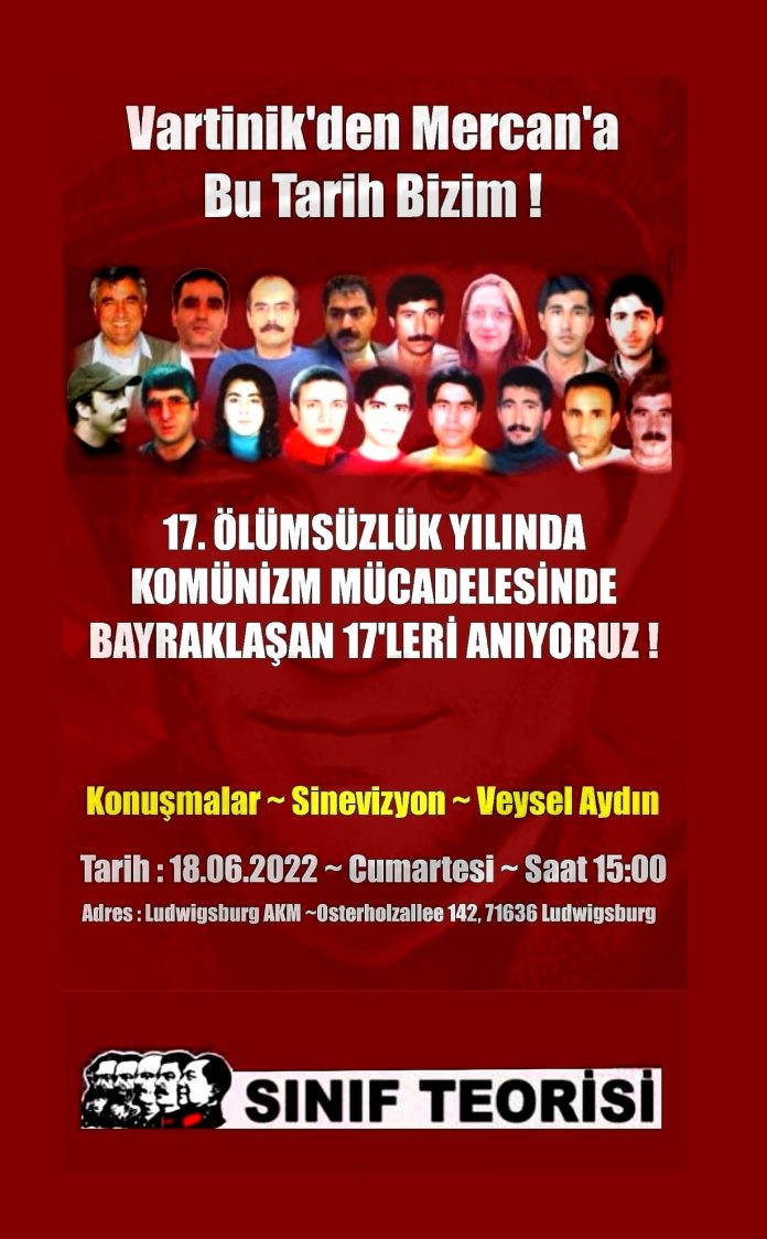 17’ler Kavga Bayraklarımızdır!