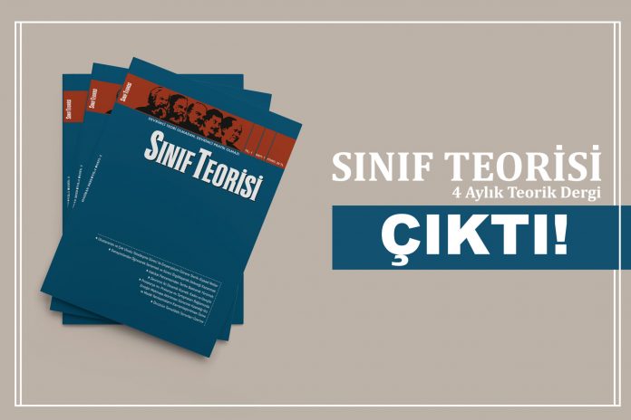 Sınıf Teorisi dergisi çıktı!