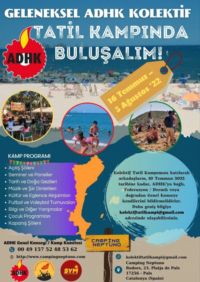 GELENEKSEL ADHK KOLEKTİF TATİL KAMPINDA BULUŞALIM!