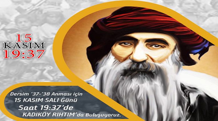 DEDEF, ADEF ve DAM, Dersim 37-38 anmasına çağrı yaptı