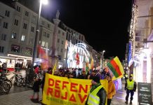 TC ordusunun Güney ve Batı Kürdistan’ı hedef alan hava saldırısı Avusturya Innsbruck’da Protesto edildi!
