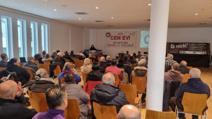 Ulm’da Maraş, Hapishaneler ve Roboski Anması gerçekleştirildi