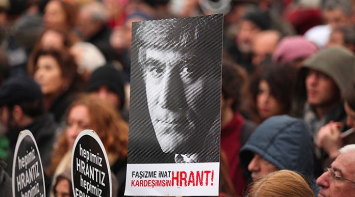 SMF: Hrant Dink’i katledilişinin 16’ıncı yılında saygıyla anıyoruz!