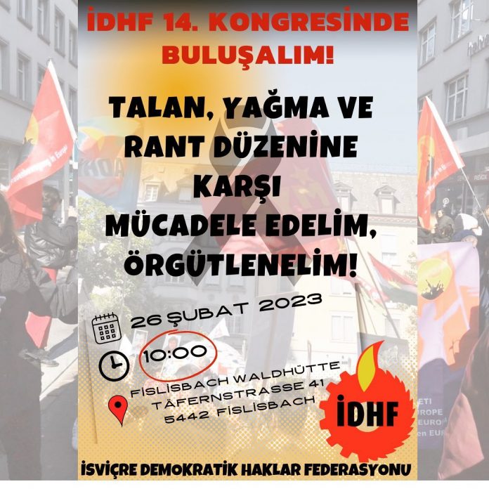 İDHF 14. Kongresine Çağrı