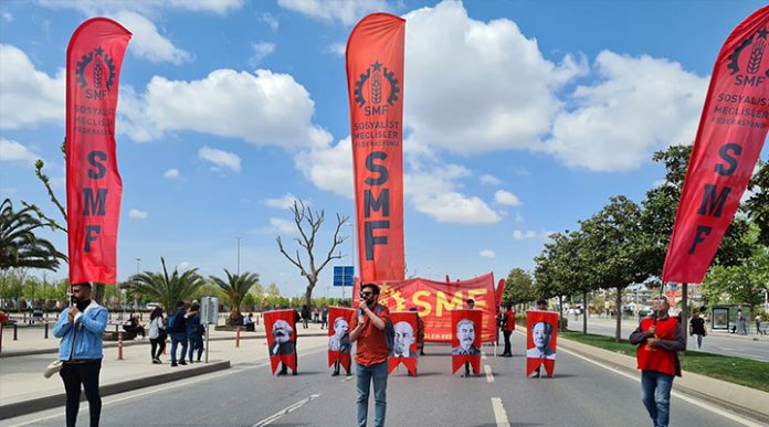 “AKP-MHP faşist iktidarının saldırılarına karşı birleşik mücadeleyi büyütelim”