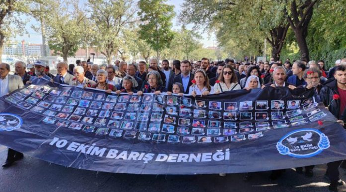 Ankara Gar Katliamı’nda yaşamını yitirenler anıldı